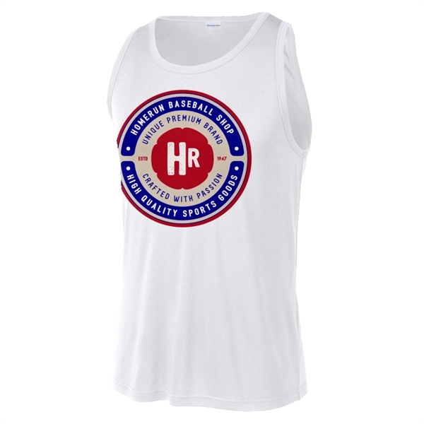 Spot Sub on Men's Athletic Tank Top - Spot Sub on Men's Athletic Tank Top - Image 6 of 11