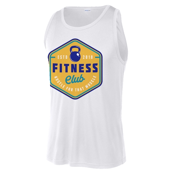 Spot Sub on Men's Athletic Tank Top - Spot Sub on Men's Athletic Tank Top - Image 10 of 11