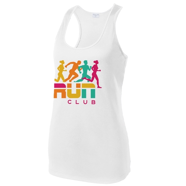 Ladies Racerback Spot Sublimation Tank Top - Ladies Racerback Spot Sublimation Tank Top - Image 3 of 11
