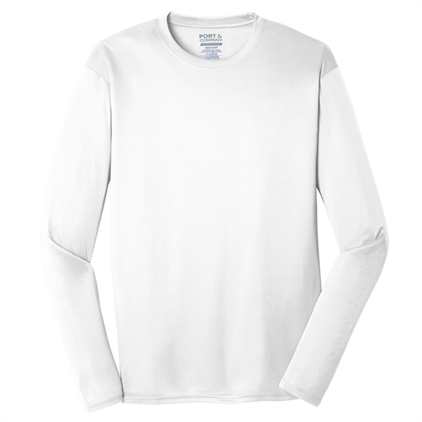 Spot Sub on Men's Long Sleeve Athletic Tee - Spot Sub on Men's Long Sleeve Athletic Tee - Image 11 of 11