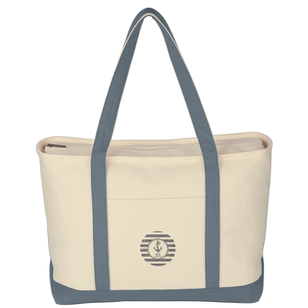 Large Starboard Cotton Canvas Tote Bag - Large Starboard Cotton Canvas Tote Bag - Image 31 of 48