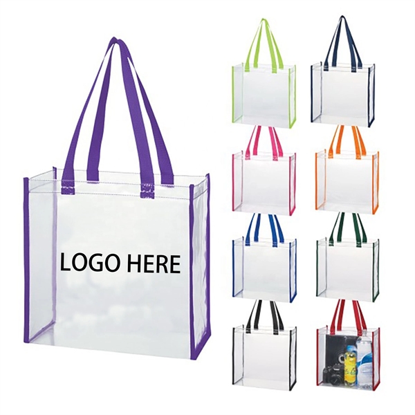 Clear Stadium Tote Bag - Clear Stadium Tote Bag - Image 0 of 4