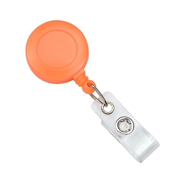 Neon Opaque Plastic Badge Reel - Neon Opaque Plastic Badge Reel - Image 4 of 4
