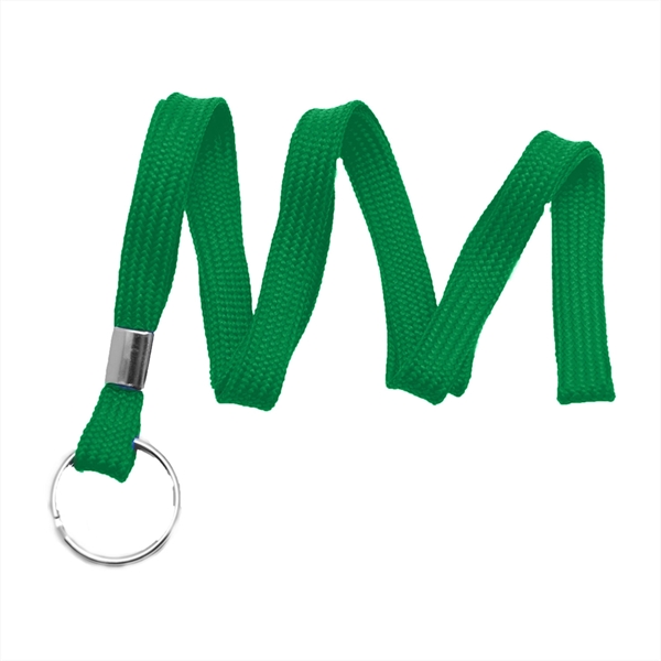 3/8" Tube Blank Lanyard Non-Breakaway w/ Split Ring - 3/8" Tube Blank Lanyard Non-Breakaway w/ Split Ring - Image 3 of 11