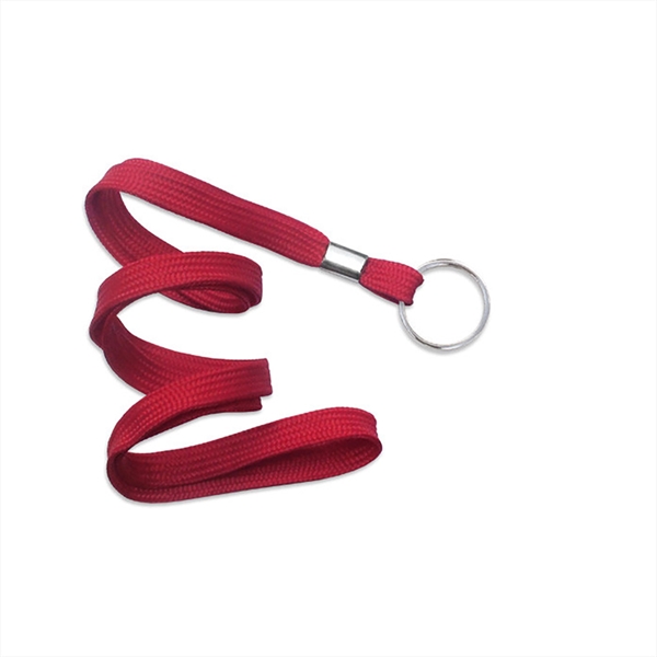 3/8" Tube Blank Lanyard Non-Breakaway w/ Split Ring - 3/8" Tube Blank Lanyard Non-Breakaway w/ Split Ring - Image 5 of 11