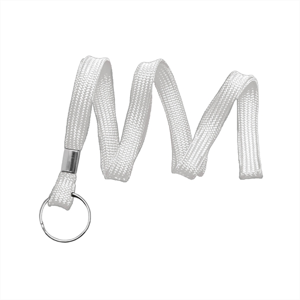 3/8" Tube Blank Lanyard Non-Breakaway w/ Split Ring - 3/8" Tube Blank Lanyard Non-Breakaway w/ Split Ring - Image 6 of 11