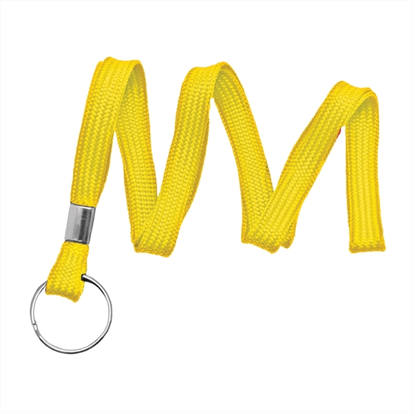 3/8" Tube Blank Lanyard Non-Breakaway w/ Split Ring - 3/8" Tube Blank Lanyard Non-Breakaway w/ Split Ring - Image 7 of 11