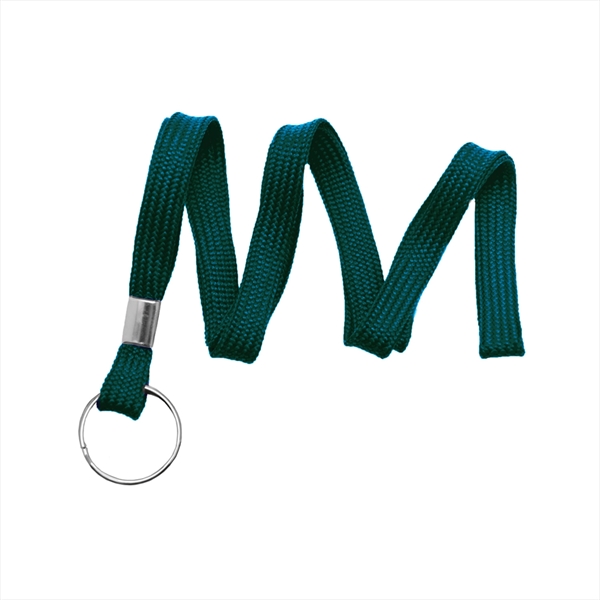 3/8" Tube Blank Lanyard Non-Breakaway w/ Split Ring - 3/8" Tube Blank Lanyard Non-Breakaway w/ Split Ring - Image 10 of 11
