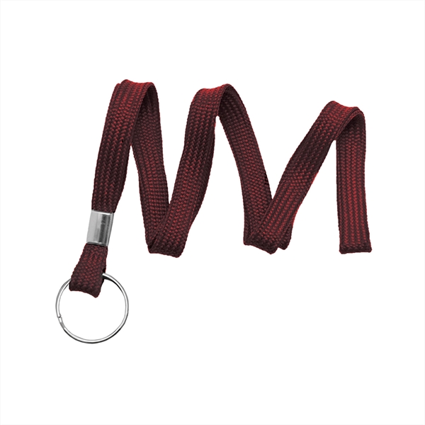 3/8" Tube Blank Lanyard Non-Breakaway w/ Split Ring - 3/8" Tube Blank Lanyard Non-Breakaway w/ Split Ring - Image 11 of 11