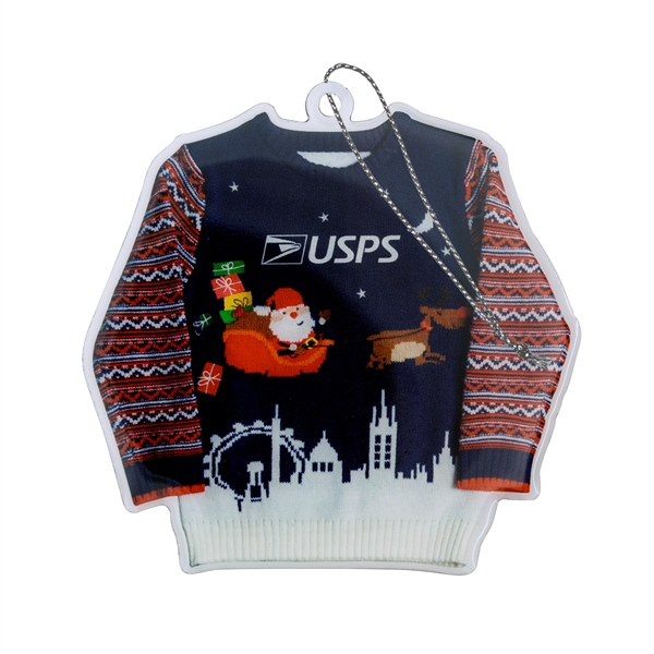 Custom Holiday Ornament Full Color Litho - Custom Holiday Ornament Full Color Litho - Image 1 of 7