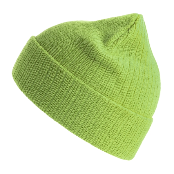 Atlantis Headwear Sustainable Rib Knit Beanie