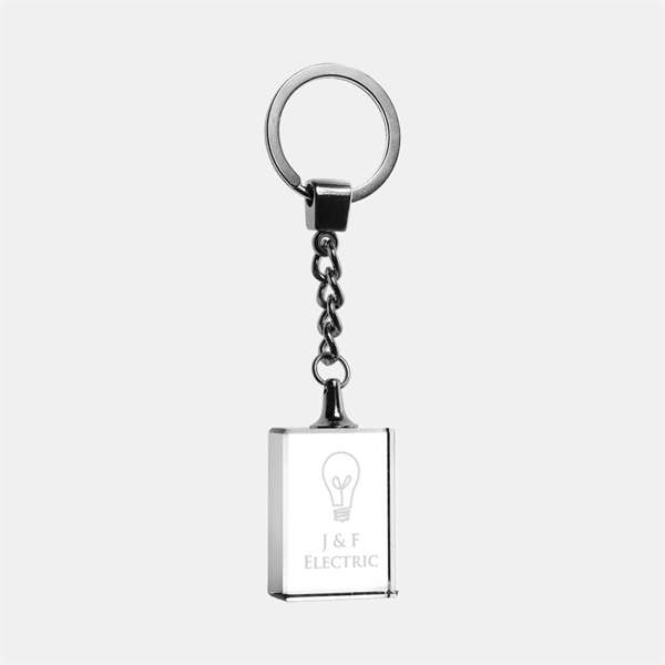 Rectangle Treasure Keychain