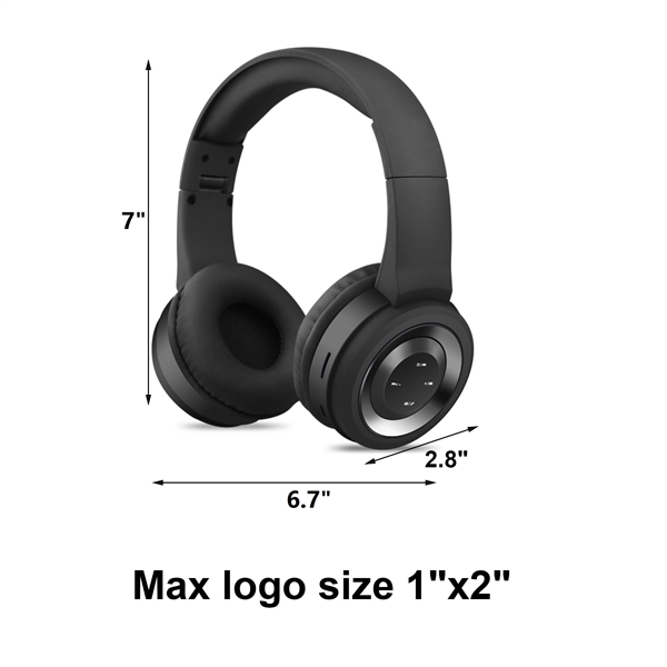 Wireless Sports Bluetooth Headphones - Wireless Sports Bluetooth Headphones - Image 1 of 6