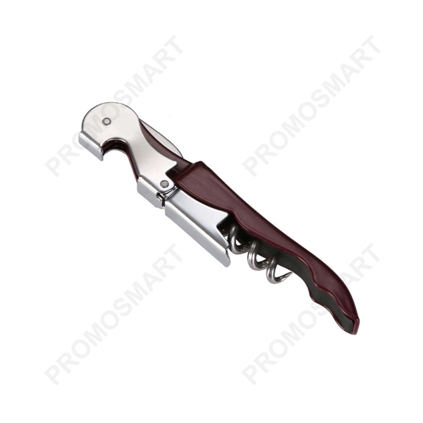 Stainless Steel Wine Bottle Opener Corkscrew - Stainless Steel Wine Bottle Opener Corkscrew - Image 2 of 2