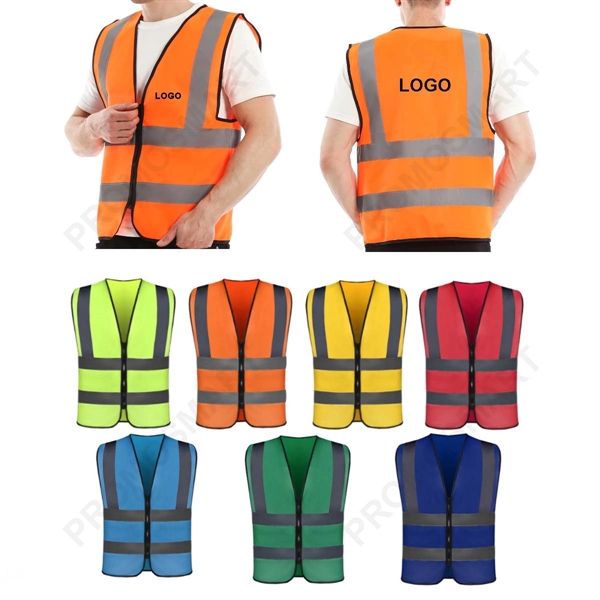 Reflective Safety Vest - Reflective Safety Vest - Image 0 of 2