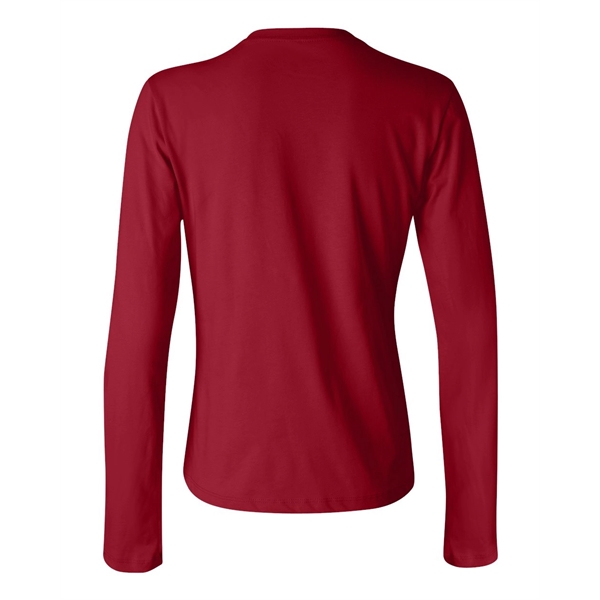 BELLA + CANVAS Women's Jersey Long Sleeve Tee - BELLA + CANVAS Women's Jersey Long Sleeve Tee - Image 23 of 39