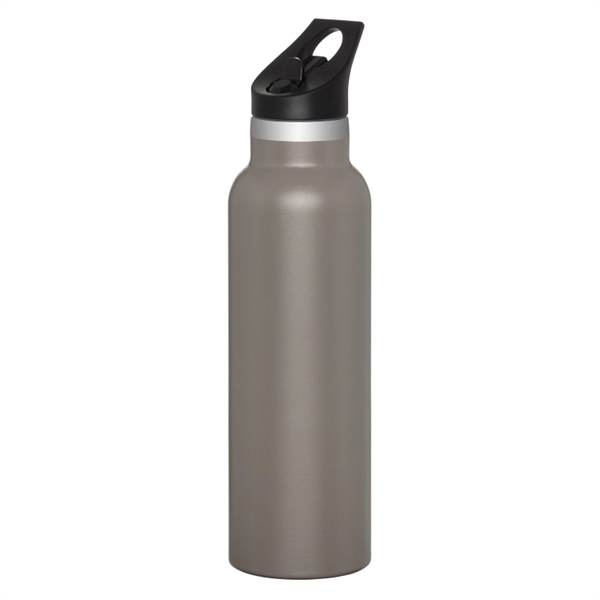 Colson 20 oz. Vacuum Insulated Water Bottle w/Straw Lid - Colson 20 oz. Vacuum Insulated Water Bottle w/Straw Lid - Image 5 of 9