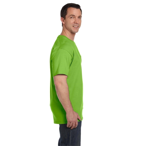 Hanes Adult Beefy-T® with Pocket - Hanes Adult Beefy-T® with Pocket - Image 8 of 124