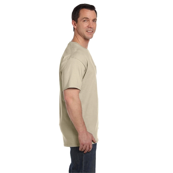 Hanes Adult Beefy-T® with Pocket - Hanes Adult Beefy-T® with Pocket - Image 12 of 124