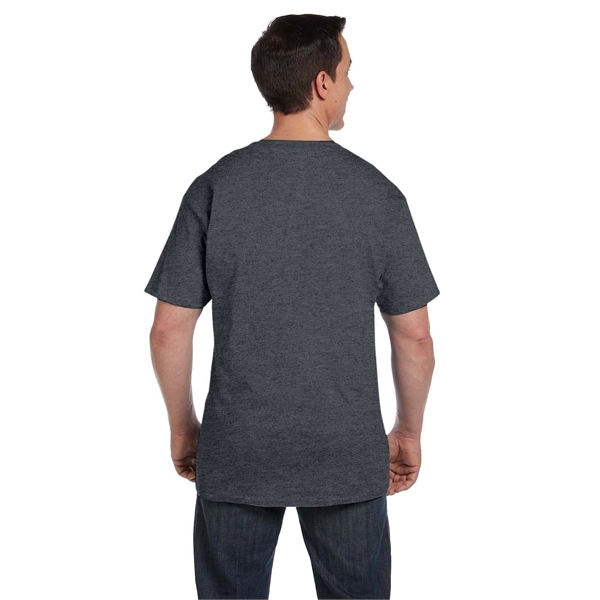 Hanes Adult Beefy-T® with Pocket - Hanes Adult Beefy-T® with Pocket - Image 14 of 124