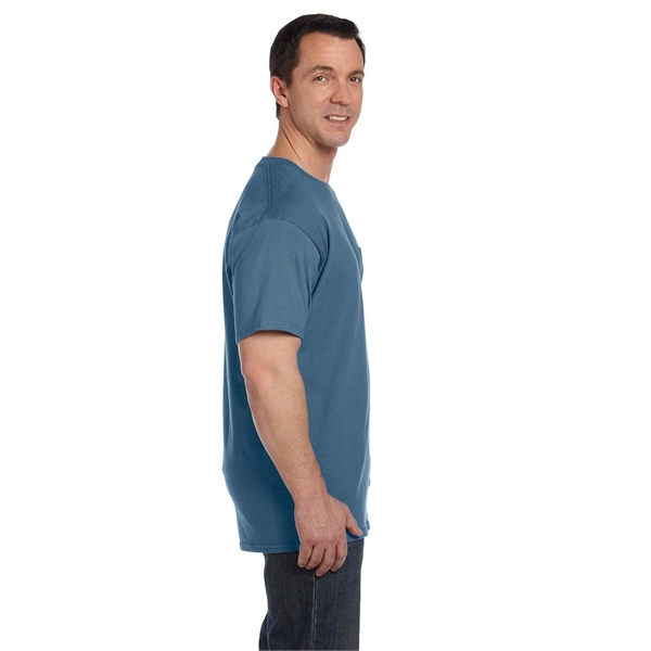 Hanes Adult Beefy-T® with Pocket - Hanes Adult Beefy-T® with Pocket - Image 17 of 124