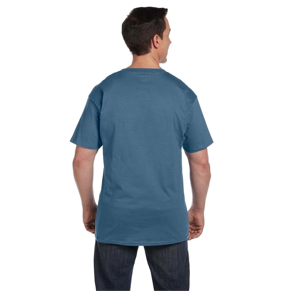 Hanes Adult Beefy-T® with Pocket - Hanes Adult Beefy-T® with Pocket - Image 18 of 124