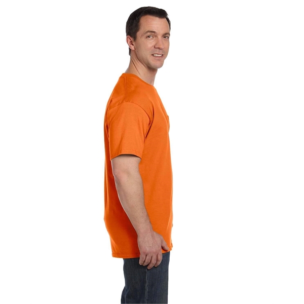 Hanes Adult Beefy-T® with Pocket - Hanes Adult Beefy-T® with Pocket - Image 27 of 124