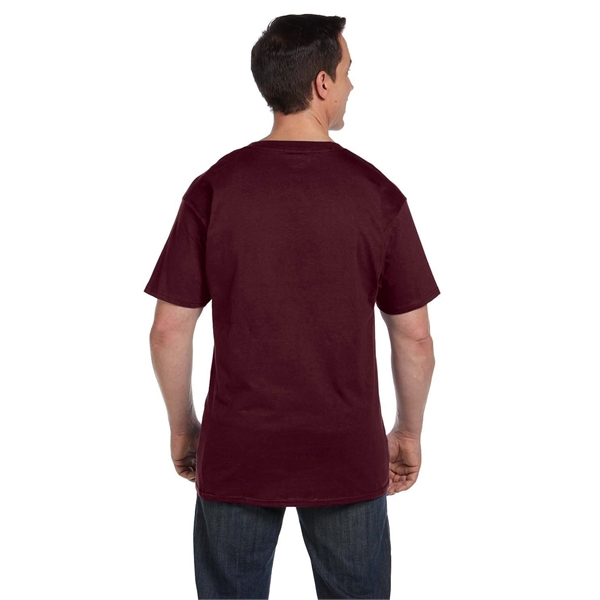 Hanes Adult Beefy-T® with Pocket - Hanes Adult Beefy-T® with Pocket - Image 30 of 124