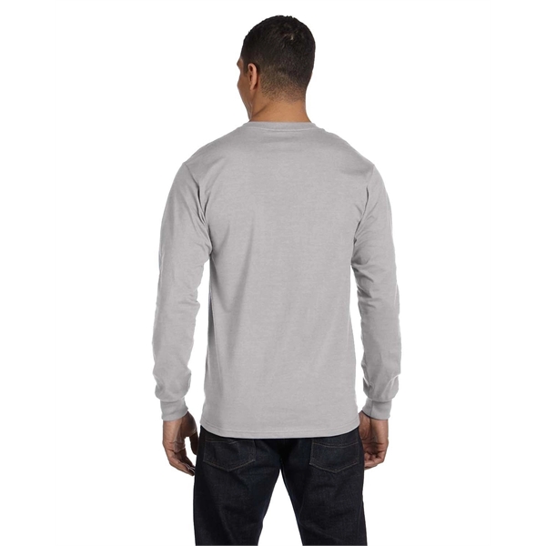 Hanes Men's ComfortSoft® Long-Sleeve T-Shirt - Hanes Men's ComfortSoft® Long-Sleeve T-Shirt - Image 4 of 135