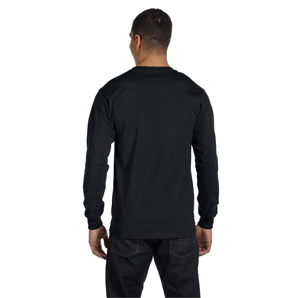 Hanes Men's ComfortSoft® Long-Sleeve T-Shirt - Hanes Men's ComfortSoft® Long-Sleeve T-Shirt - Image 8 of 135