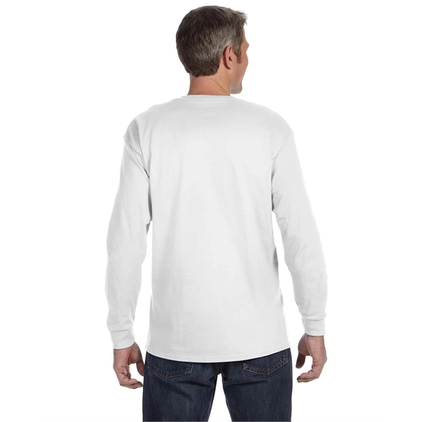 Hanes Unisex Tagless® Long-Sleeve T-Shirt - Hanes Unisex Tagless® Long-Sleeve T-Shirt - Image 1 of 107