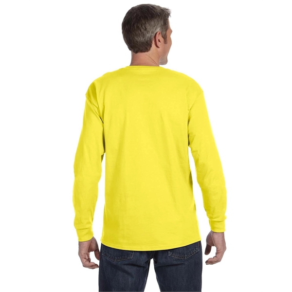 Hanes Unisex Tagless® Long-Sleeve T-Shirt - Hanes Unisex Tagless® Long-Sleeve T-Shirt - Image 4 of 107