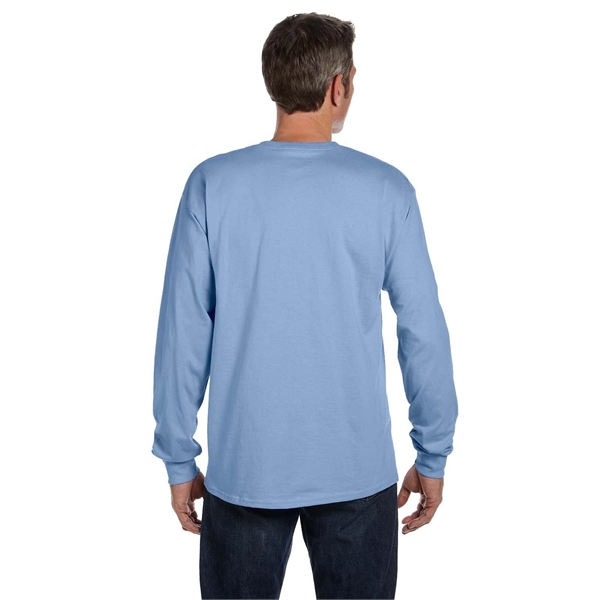 Hanes Men's Authentic-T Long-Sleeve Pocket T-Shirt - Hanes Men's Authentic-T Long-Sleeve Pocket T-Shirt - Image 5 of 68