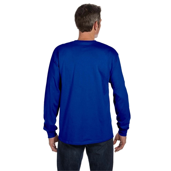 Hanes Men's Authentic-T Long-Sleeve Pocket T-Shirt - Hanes Men's Authentic-T Long-Sleeve Pocket T-Shirt - Image 22 of 68