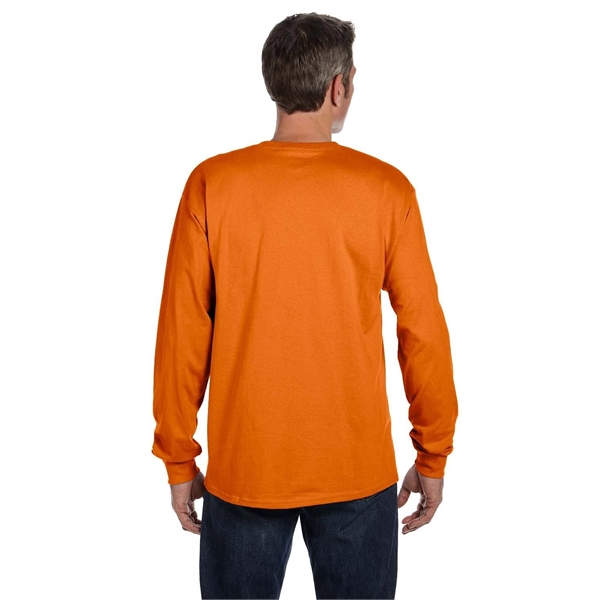 Hanes Men's Authentic-T Long-Sleeve Pocket T-Shirt - Hanes Men's Authentic-T Long-Sleeve Pocket T-Shirt - Image 25 of 68