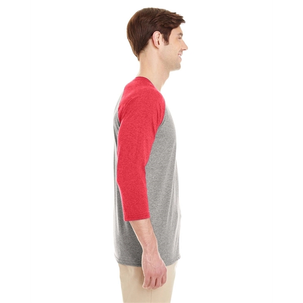 Jerzees Adult TRI-BLEND Baseball Raglan - Jerzees Adult TRI-BLEND Baseball Raglan - Image 1 of 41