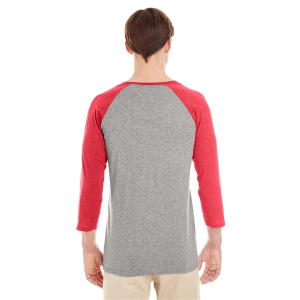 Jerzees Adult TRI-BLEND Baseball Raglan - Jerzees Adult TRI-BLEND Baseball Raglan - Image 2 of 41