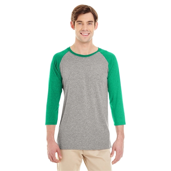 Jerzees Adult TRI-BLEND Baseball Raglan - Jerzees Adult TRI-BLEND Baseball Raglan - Image 3 of 41