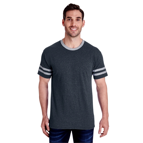Jerzees Adult TRI-BLEND Varsity Ringer T-Shirt - Jerzees Adult TRI-BLEND Varsity Ringer T-Shirt - Image 0 of 32