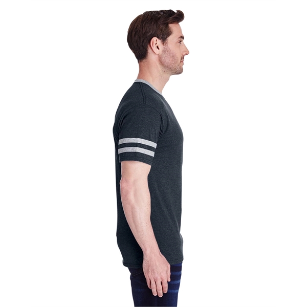 Jerzees Adult TRI-BLEND Varsity Ringer T-Shirt - Jerzees Adult TRI-BLEND Varsity Ringer T-Shirt - Image 2 of 32