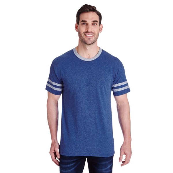 Jerzees Adult TRI-BLEND Varsity Ringer T-Shirt - Jerzees Adult TRI-BLEND Varsity Ringer T-Shirt - Image 9 of 32