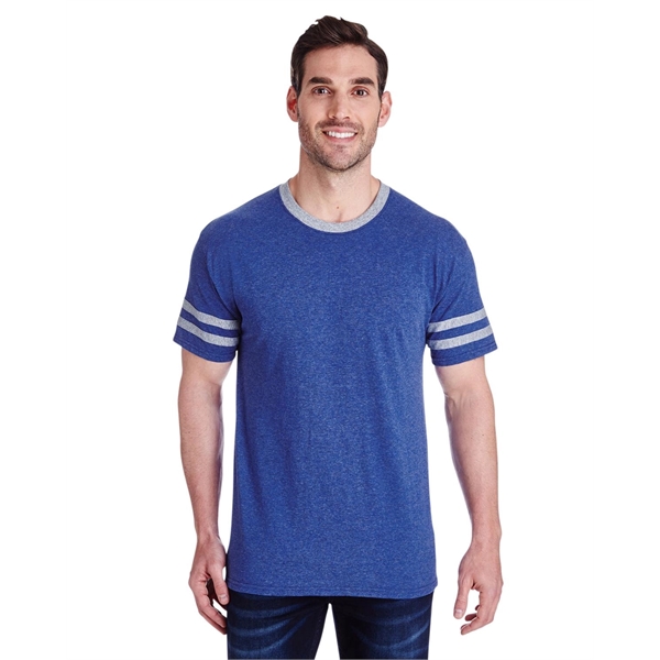 Jerzees Adult TRI-BLEND Varsity Ringer T-Shirt - Jerzees Adult TRI-BLEND Varsity Ringer T-Shirt - Image 12 of 32
