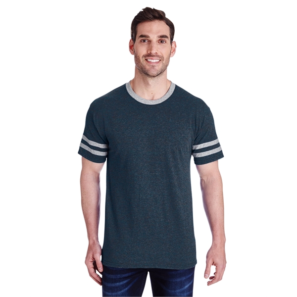 Jerzees Adult TRI-BLEND Varsity Ringer T-Shirt - Jerzees Adult TRI-BLEND Varsity Ringer T-Shirt - Image 15 of 32