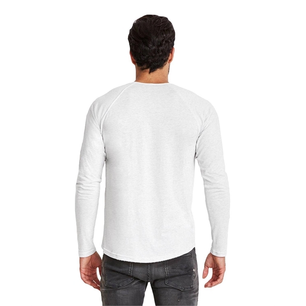 Next Level Apparel Men's Triblend Long-Sleeve Henley - Next Level Apparel Men's Triblend Long-Sleeve Henley - Image 1 of 20