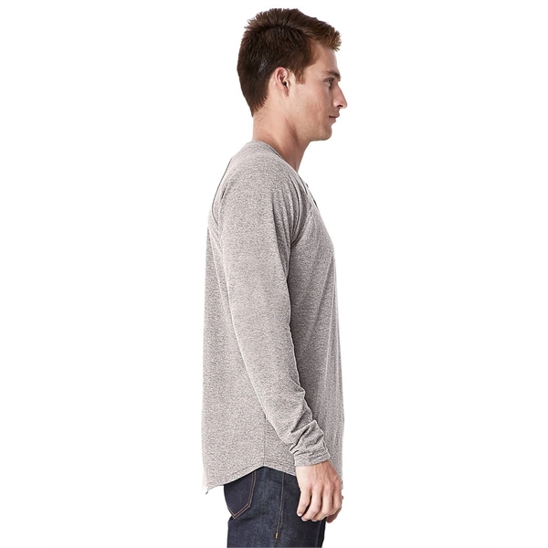 Next Level Apparel Men's Triblend Long-Sleeve Henley - Next Level Apparel Men's Triblend Long-Sleeve Henley - Image 5 of 20