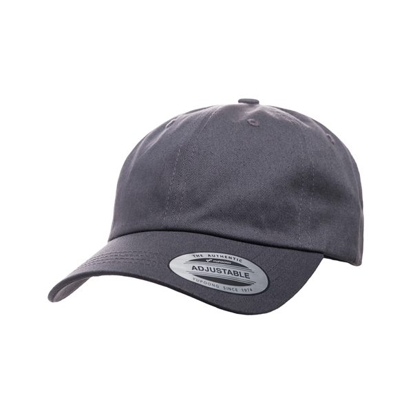 Low Profile Washed Brushed Twill Cotton Adjustable Baseball Cap Dad Hat