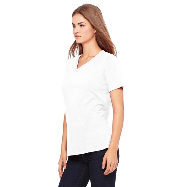 Bella + Canvas Ladies' Relaxed Jersey V-Neck T-Shirt - Bella + Canvas Ladies' Relaxed Jersey V-Neck T-Shirt - Image 2 of 218