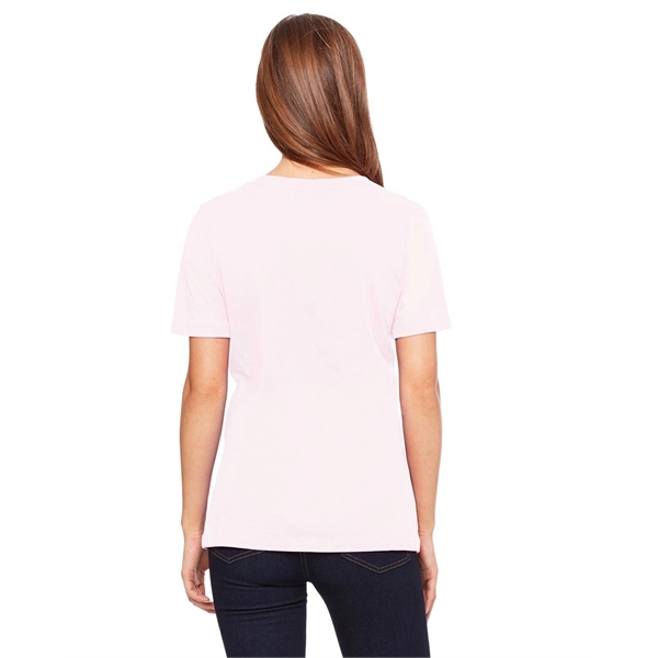 Bella + Canvas Ladies' Relaxed Jersey V-Neck T-Shirt - Bella + Canvas Ladies' Relaxed Jersey V-Neck T-Shirt - Image 4 of 220