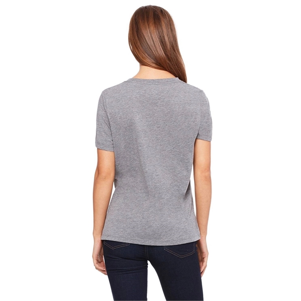 Bella + Canvas Ladies' Relaxed Jersey V-Neck T-Shirt - Bella + Canvas Ladies' Relaxed Jersey V-Neck T-Shirt - Image 6 of 218