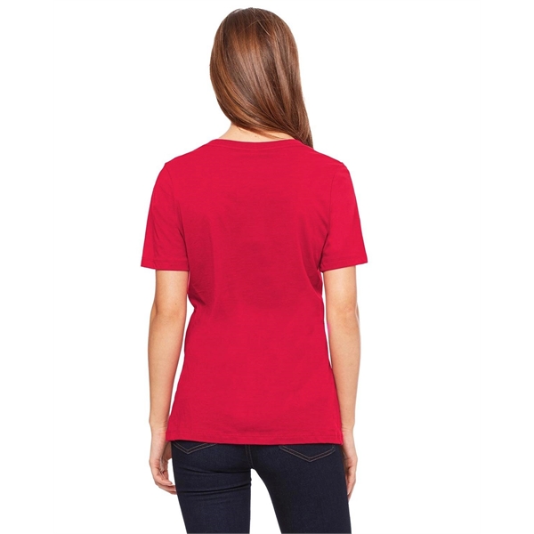Bella + Canvas Ladies' Relaxed Jersey V-Neck T-Shirt - Bella + Canvas Ladies' Relaxed Jersey V-Neck T-Shirt - Image 7 of 218
